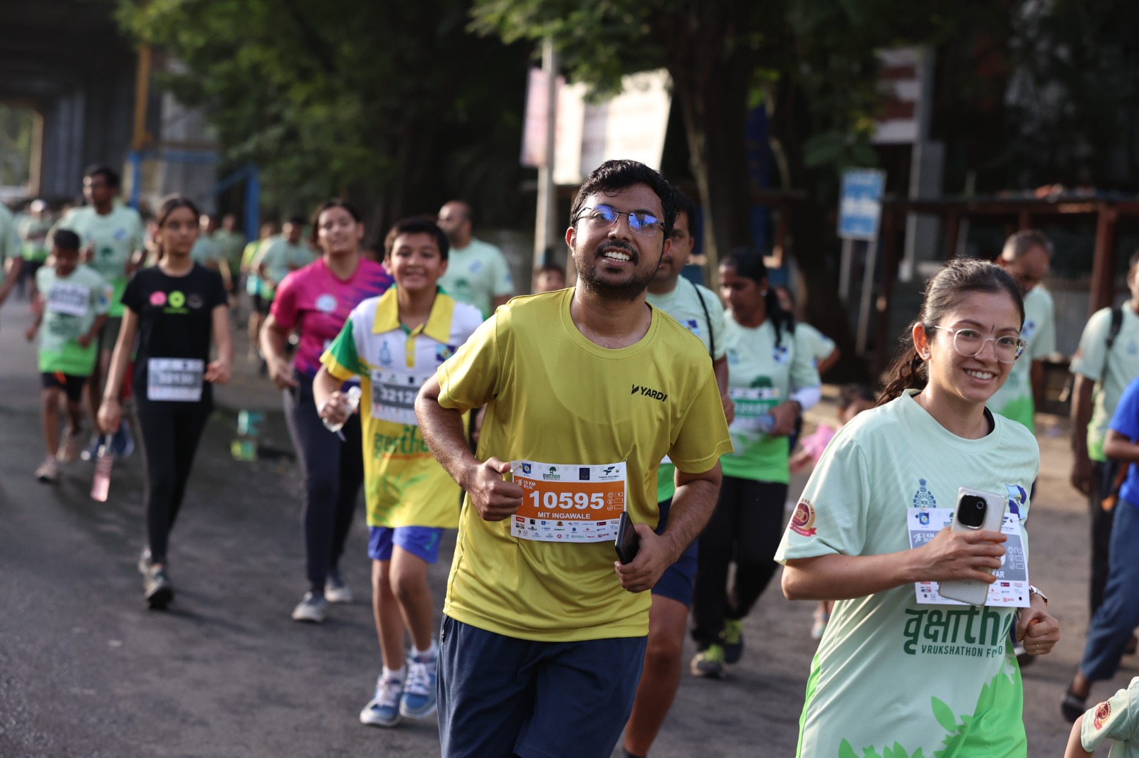 Happy moments at Vrukshathon
